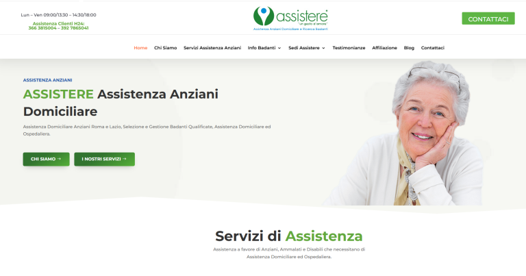 sito assistenza anziani